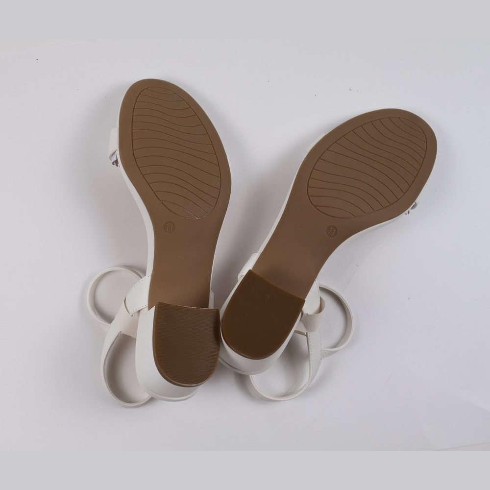 Xappeal Sandals Serenity White Solid 11 NWT - Picture 3 of 4